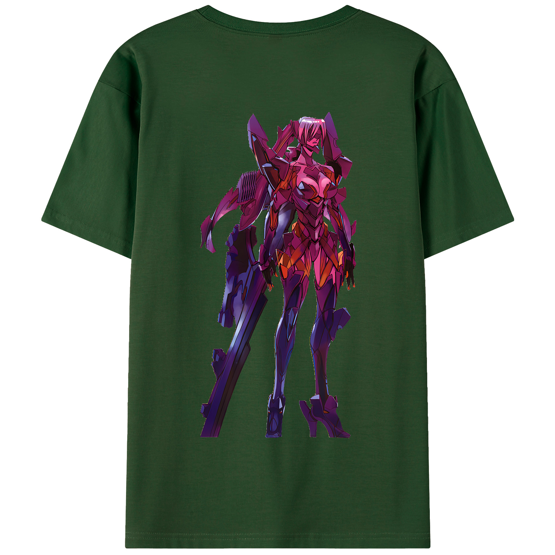 （画像用） EVA 新世紀エヴァンゲリオン 綿100％半袖Tシャツ（背面プリント）